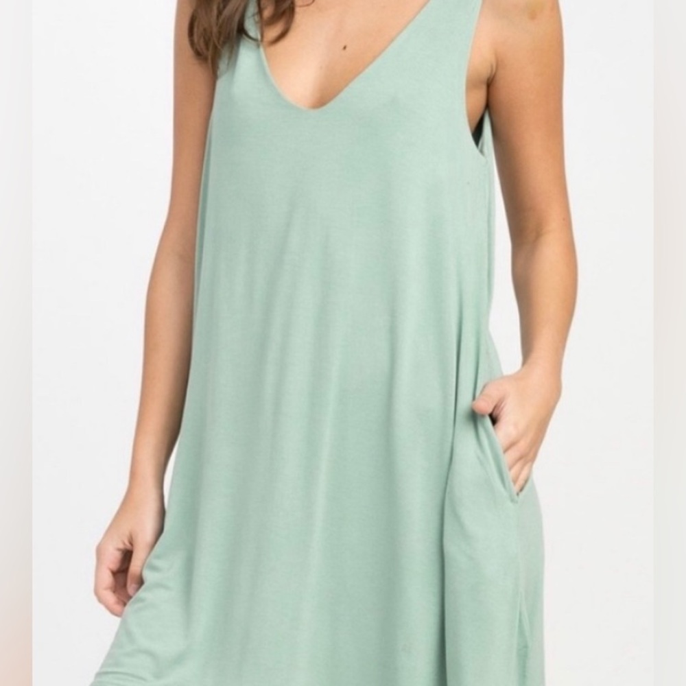 RVCA twisted strap dress
